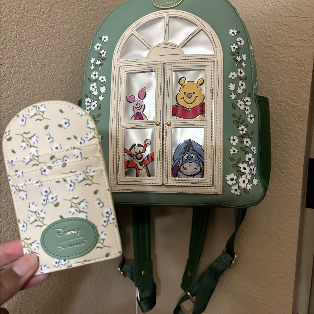 Disney Loungefly Backpack with Winnie the Pooh and Friends